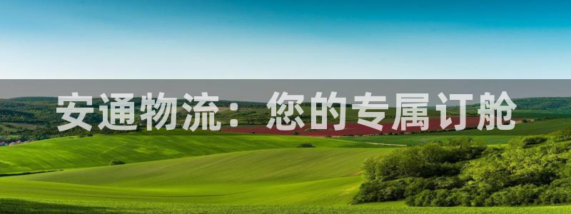 豪门国际在线预测：安通物流：您的专属